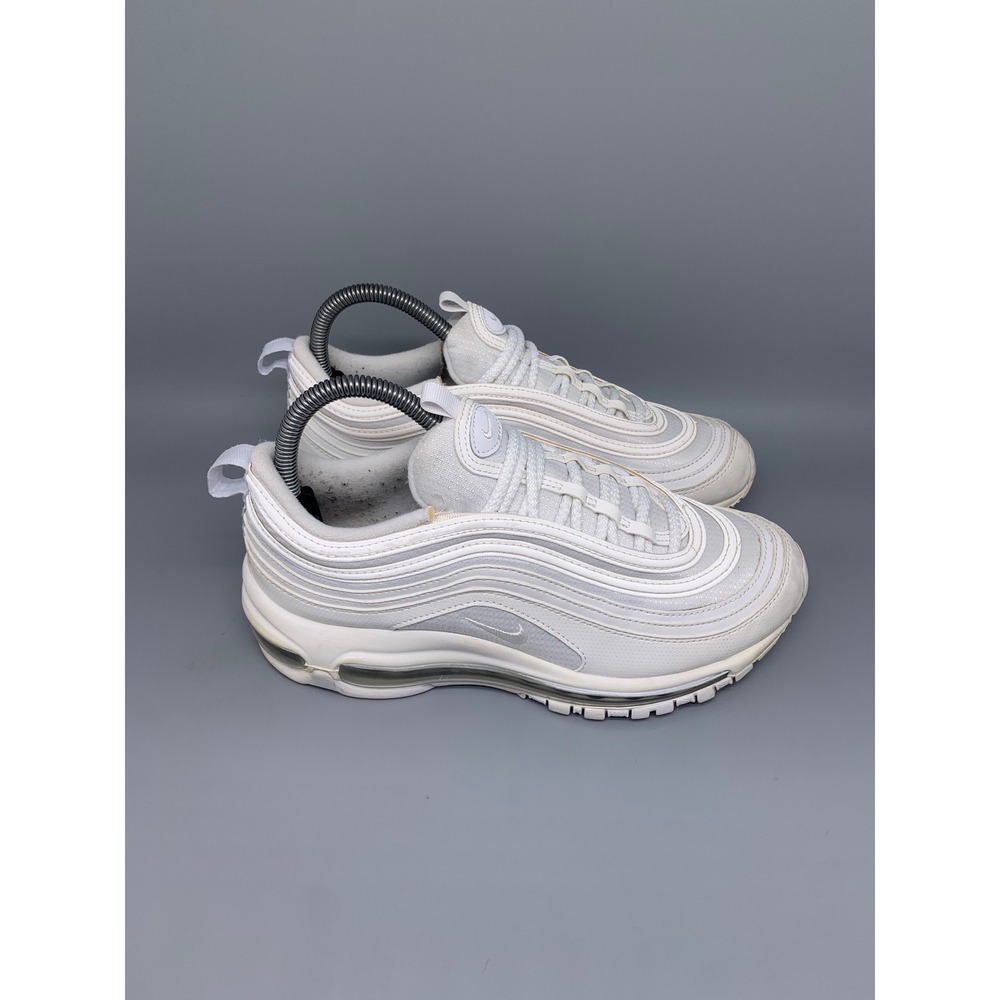 Nike Air Max 97 White Running Shoes 921522-104 Women's Sz 7.5